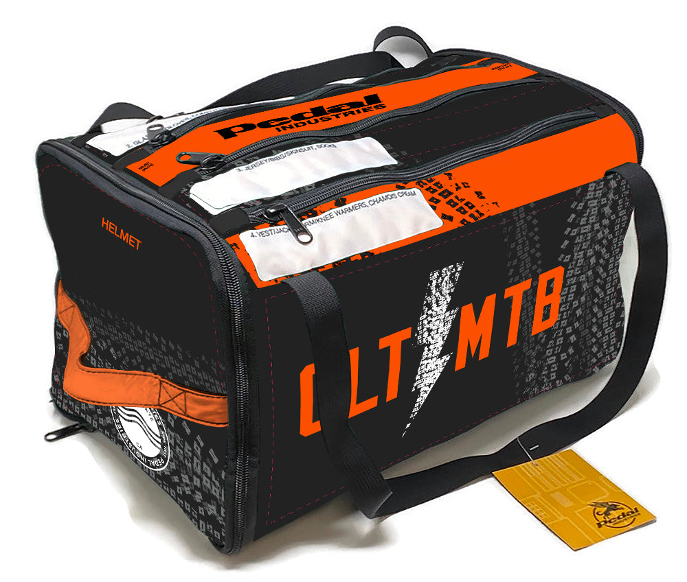 CLTMTB 2022 RACEDAY BAG™ Black Orange