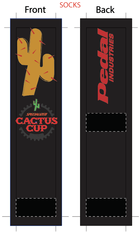 Cactus Cup 2021 SUBLIMATED SOCK