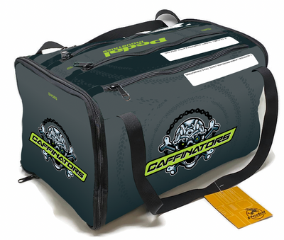 Caffinators Racing 2023 RACEDAY BAG™ w/MESH Pockets