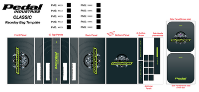 Caffinators Racing 2023 RACEDAY BAG™ w/MESH Pockets