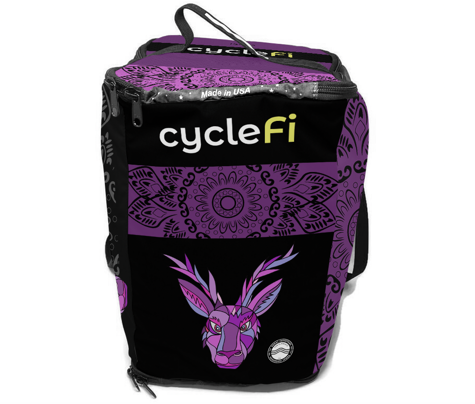 CycleFi 2022 RACEDAY BAG™ Purple