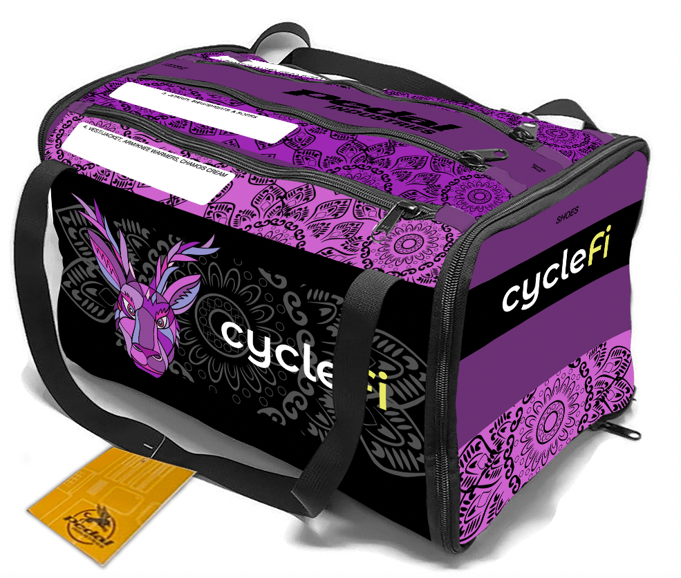 CycleFi 2022 RACEDAY BAG™ Purple