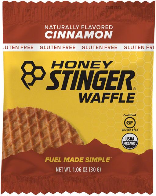 Honey Stinger Organic Waffles - GLUTEN FREE CINNAMON - 12 PACK