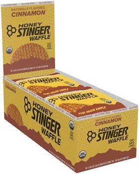 Honey Stinger Organic Waffles - GLUTEN FREE CINNAMON - 12 PACK