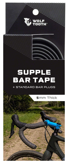 BikeShop - Wolf Tooth Components Supple Handlebar Tape, Black