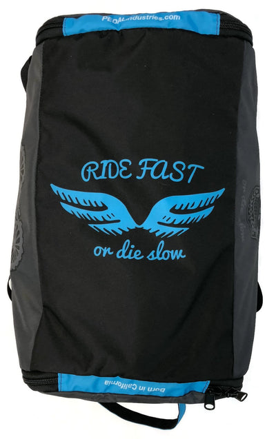 CUSTOM NAME  RIDE FAST OR DIE RaceDay Bag™ - BLUE