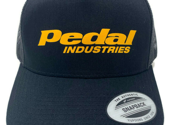 Classic PEDAL industries Gold Logo Trucker