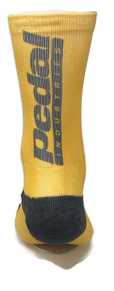 Pedal YELLOW SUBLIMATED SOCK