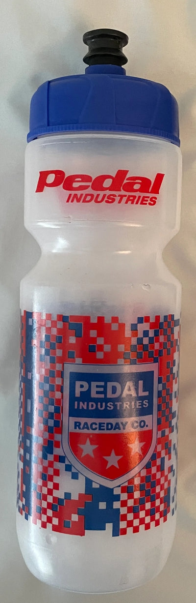 PEDAL Industries 2023 Clear WATER BOTTLES - 2 Bottles