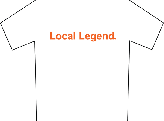 LOCAL LEGEND T-SHIRT - Limited Edition