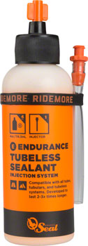 BikeShop - Orange Seal Endurance Tubeless Tire Sealant with Twist Lock Applicator - 4oz