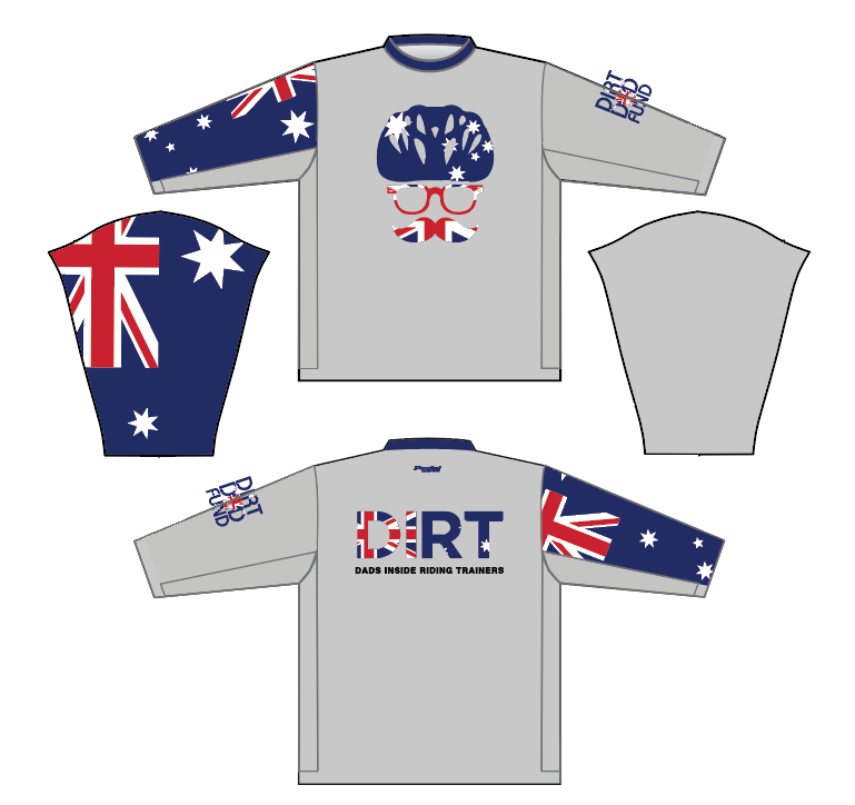 Dirt Dad Fund 2022 MTB JERSEY Nations Collection - AUS