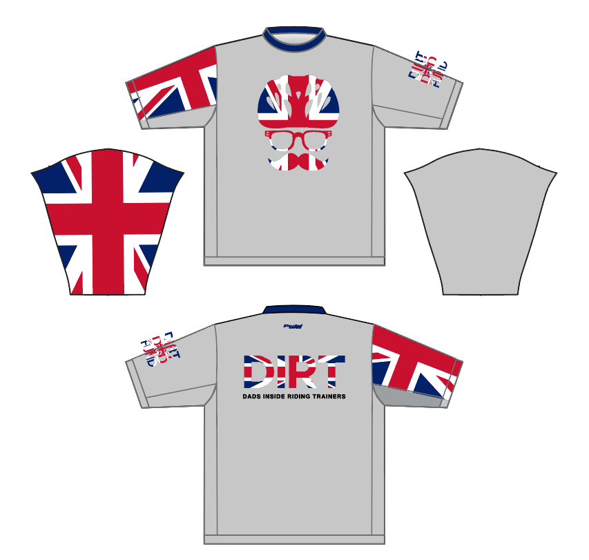 Dirt Dad Fund 2022 MTB JERSEY Nations Collection - UK