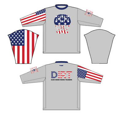 Dirt Dad Fund 2022 MTB JERSEY Nations Collection - USA