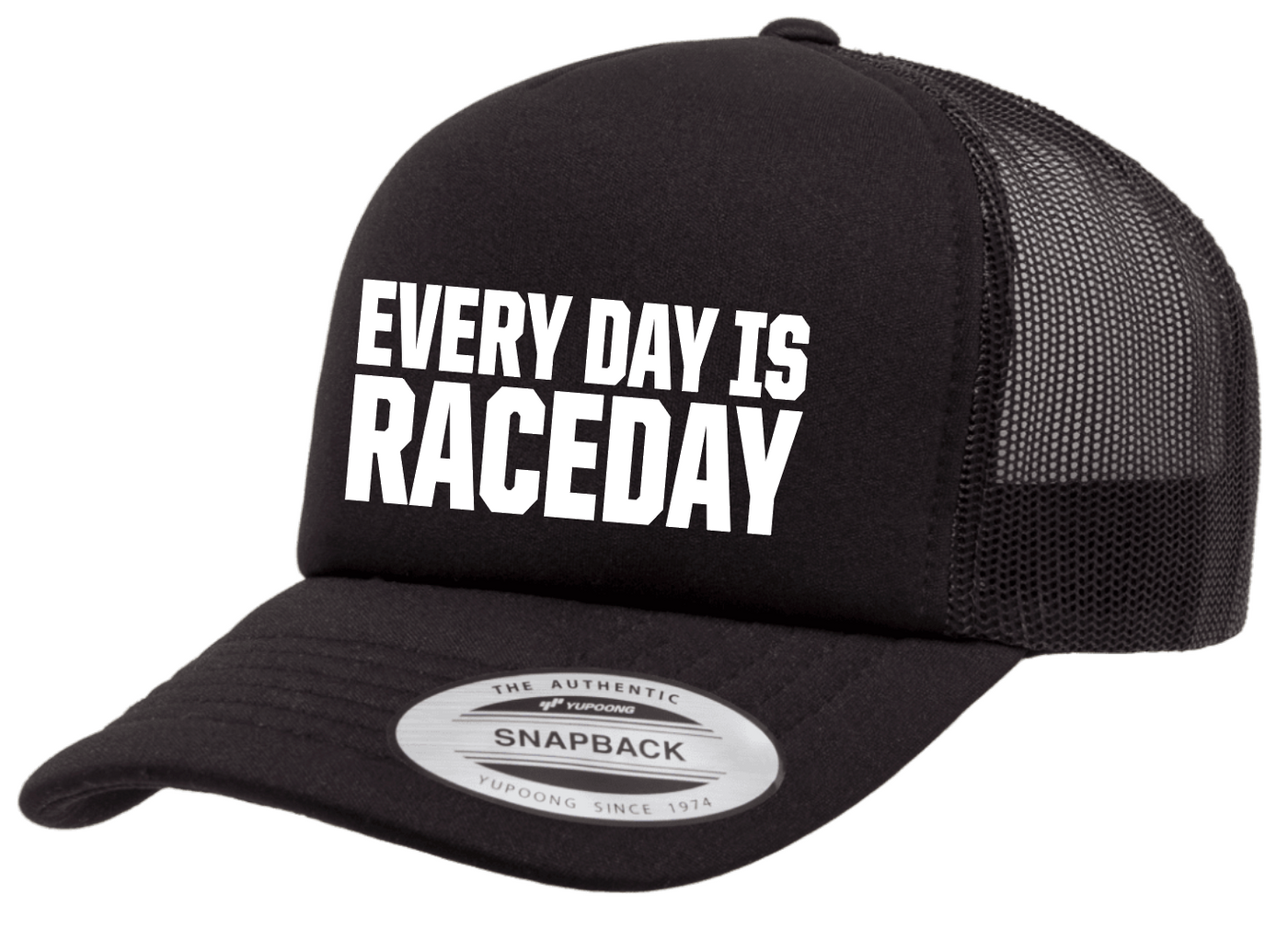 EVERY DAY IS RACEDAY Trucker Curved Bill Adjustable Hat