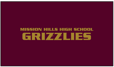 Mission Hills HS 2022 RACEDAY BAG™ Burgundy