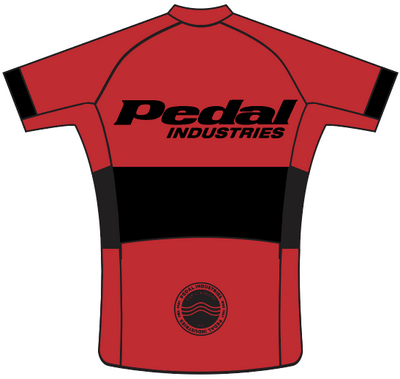 PEDAL Shop kit PRO JERSEY 2.0 SHORT SLEEVE RED - CLOSEOUT