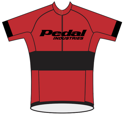 PEDAL Shop kit PRO JERSEY 2.0 SHORT SLEEVE RED - CLOSEOUT