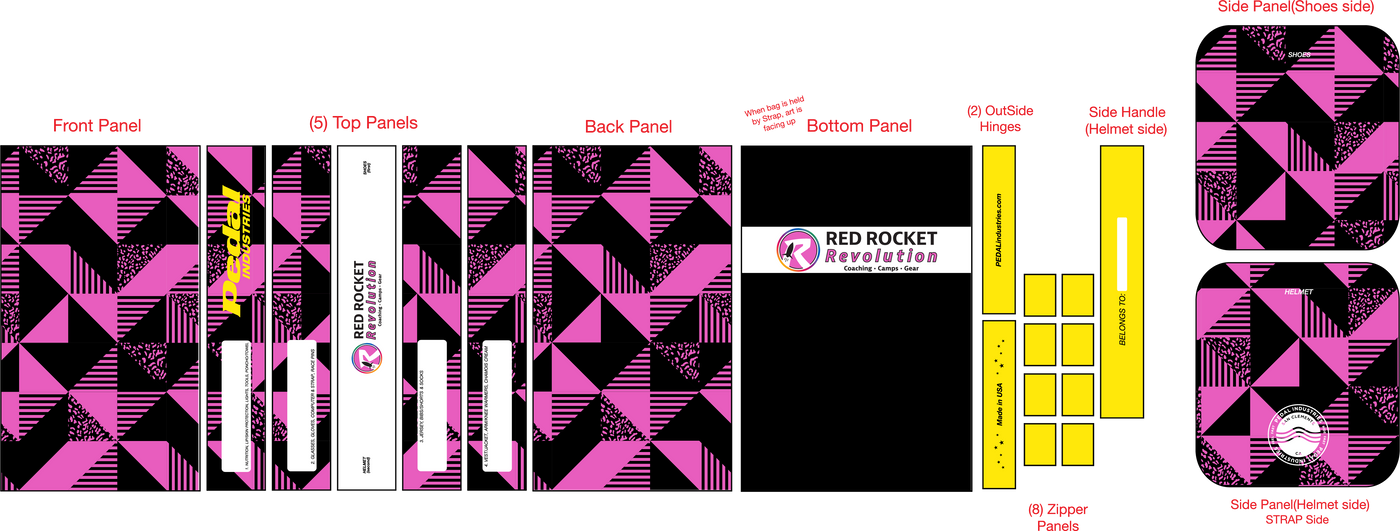 Red Rocket Revolution PINK RACEDAY BAG™
