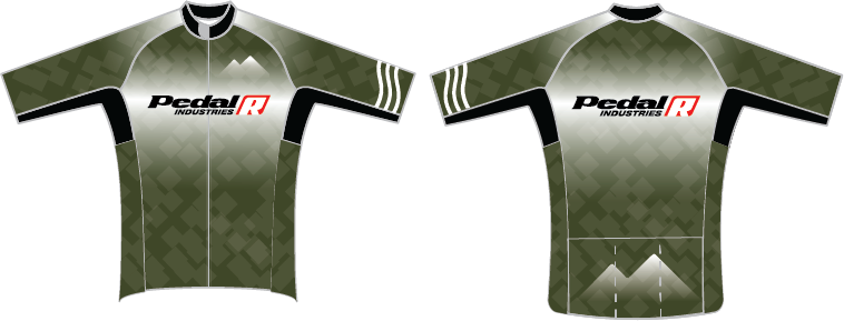 PEDAL R-TEAM OLIVE PRO JERSEY 2.0