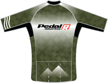 PEDAL R-TEAM OLIVE PRO JERSEY 2.0