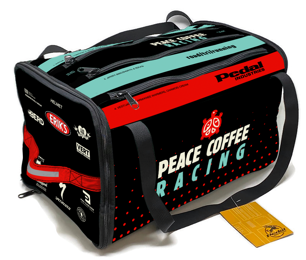 Peace Coffee Racing 2023 RACEDAY BAG™ – PEDAL Industries