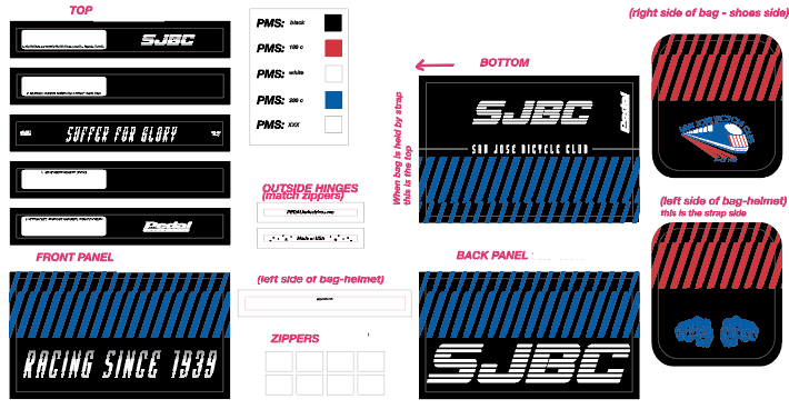 SJBC RACEDAY BAG - Ships in about 3 weeks