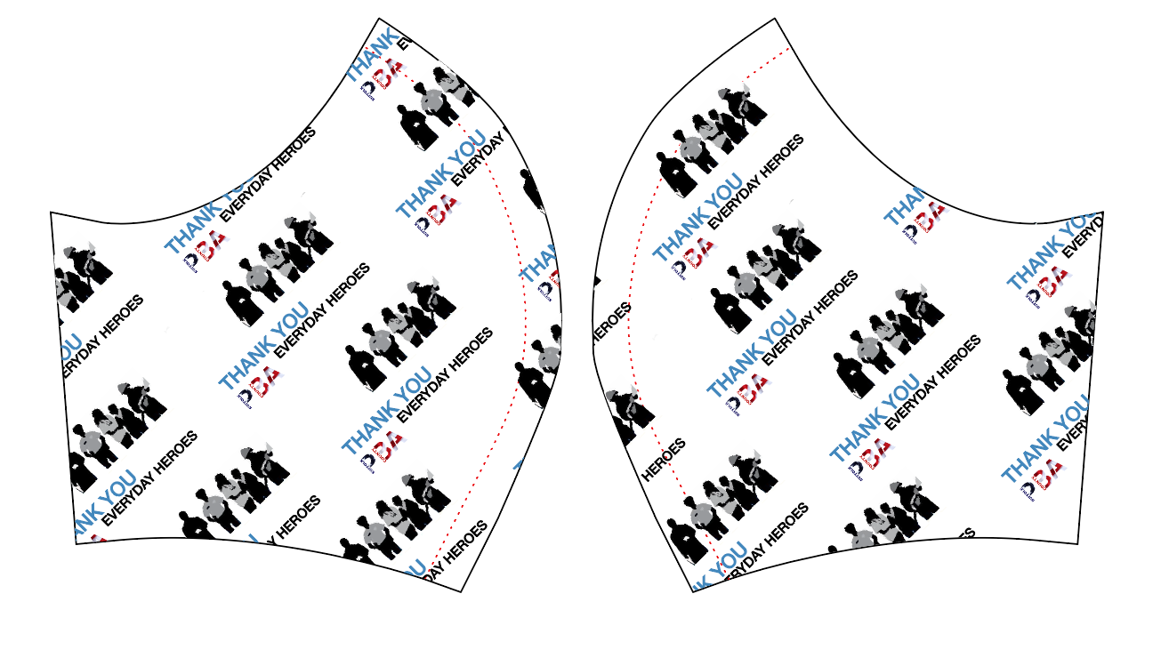 PBA Police Union Fleece Face Masks – PEDAL Industries