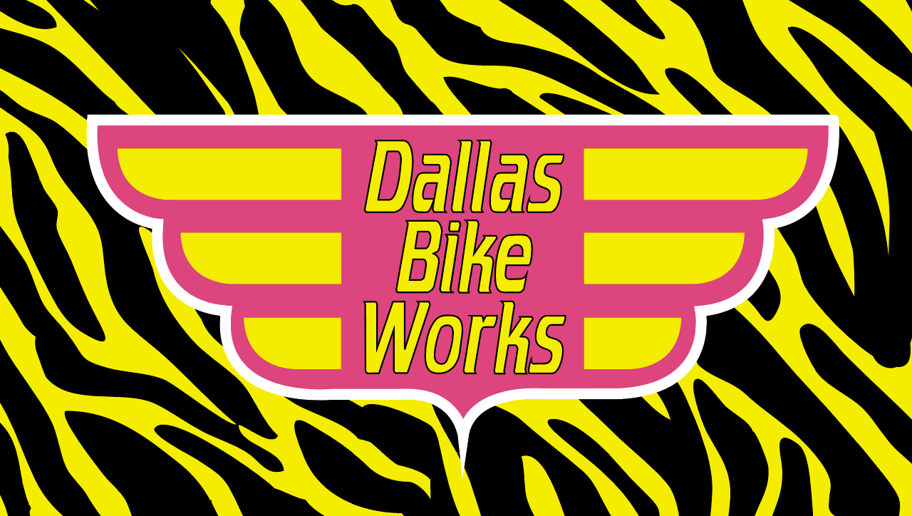 2020-06 Dallas Bike Works  YELLOW ZEBRA  RACEDAY BAG™