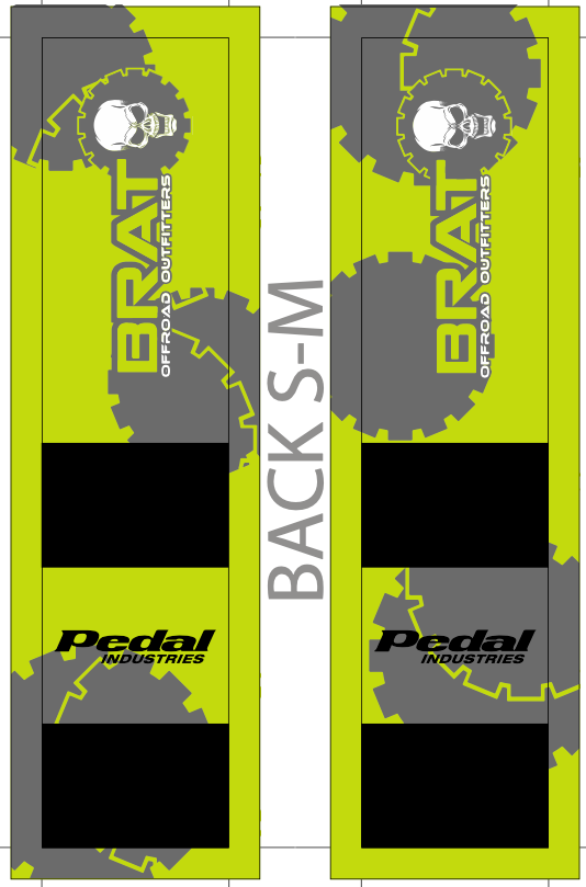 BRAT OFFROAD SUBLIMATED SOCK