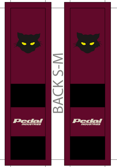 Black Cat Cycling Club SUBLIMATED SOCK