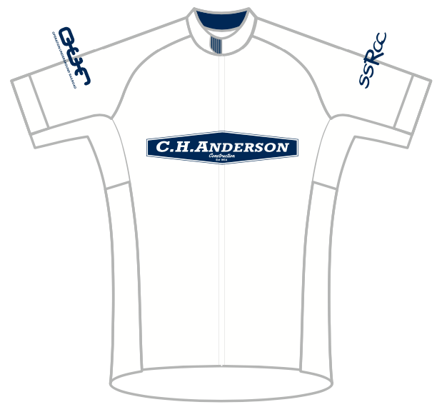 WHITE Anderson Construction PRO JERSEY 2.0 SHORT SLEEVE