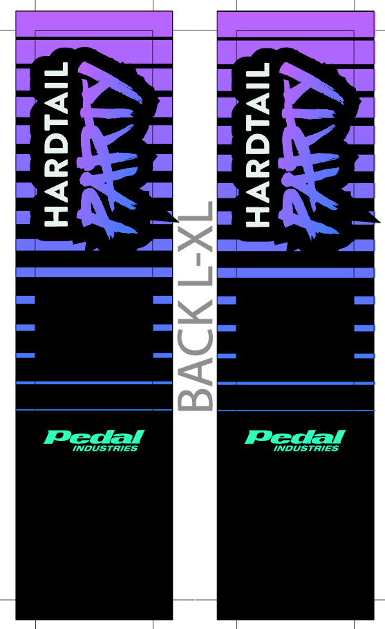 LOGO HARDTAIL PARTY SUBLIMATED SOCK