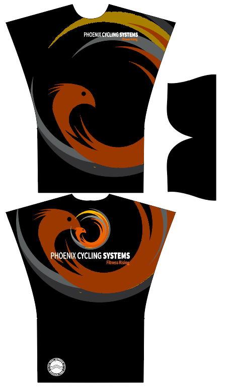 Phoenix Cycling Systems ORANGE CHANGING PONCHO 3.0