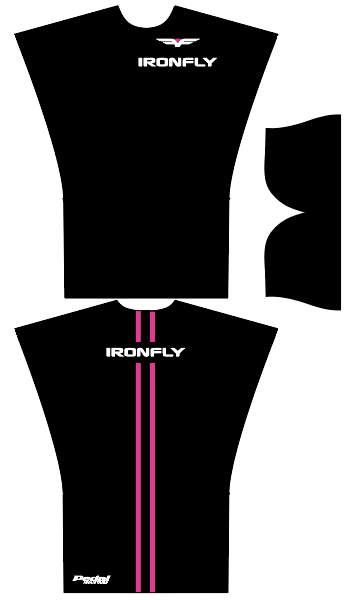 Ironfly PINK CHANGING PONCHO 3.0