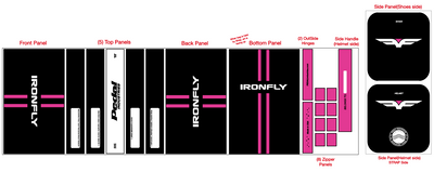 Ironfly PINK RACEDAY BAG™