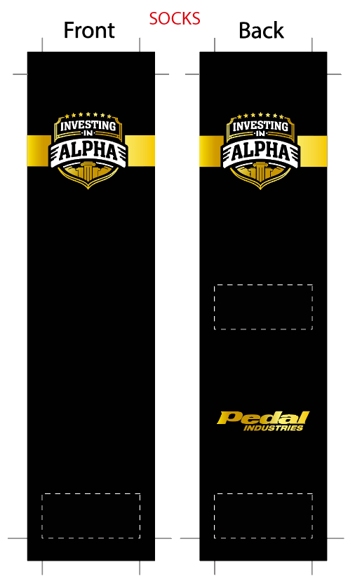 Investing In Alpha SUBLIMATED SOCK