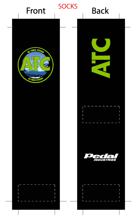 All Trails Cycling MASTER SUBLIMATED SOCK