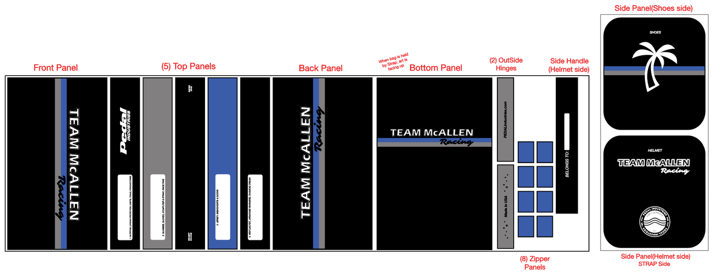 Team McKallen 2021 RACEDAY BAG™