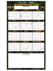 TEAM KMA 2022 RACEDAY™ CALENDAR
