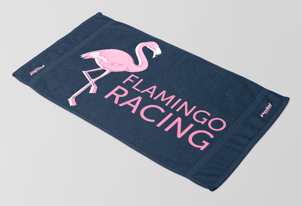 Flamingo Racing 2023 Plush Towel 35" 60"