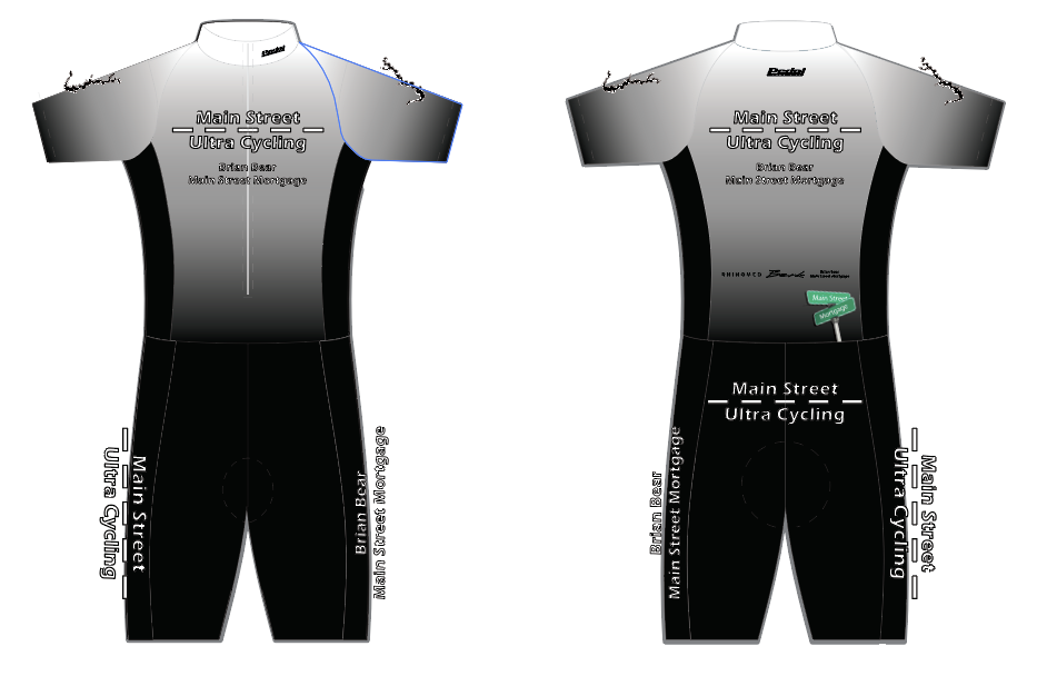 Mainstreet Ultra Cycling 2023 SPEED SUIT - SHIPS IN ABOUT 4 WEEKS