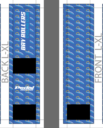 Bay Rollers 08-2019 SUBLIMATED SOCK