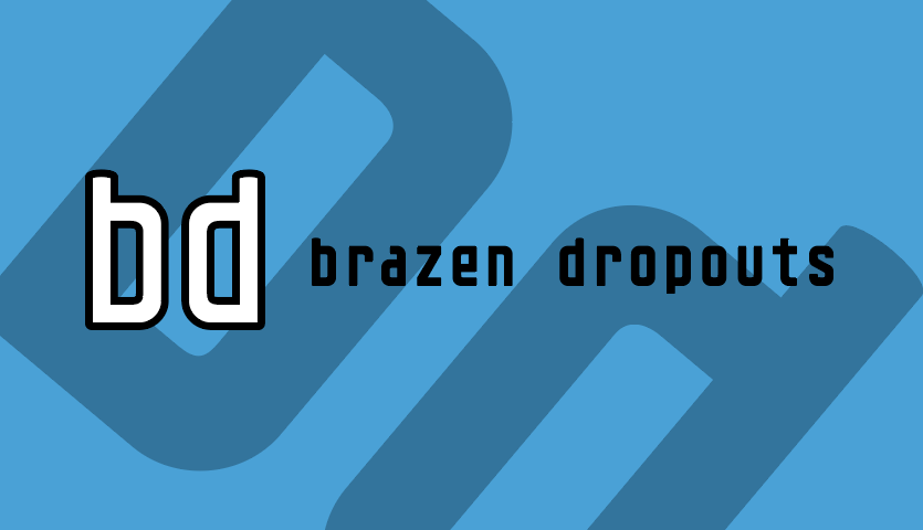 Brazen Dropouts  RACEDAY BAG