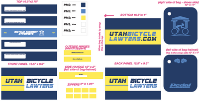 Utah Bicycle Lawyers RACEDAY BAG