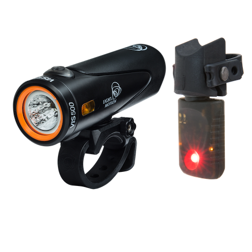 BikeShop - Light &b Motion Vis 500 Commuter Combo Bike Headlight & Taillight