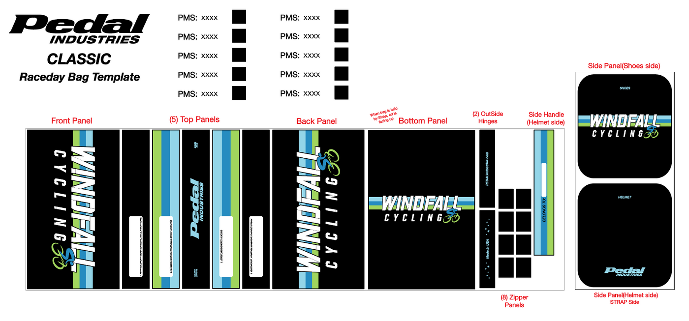 Windfall Cycling 2022 RACEDAY BAG™