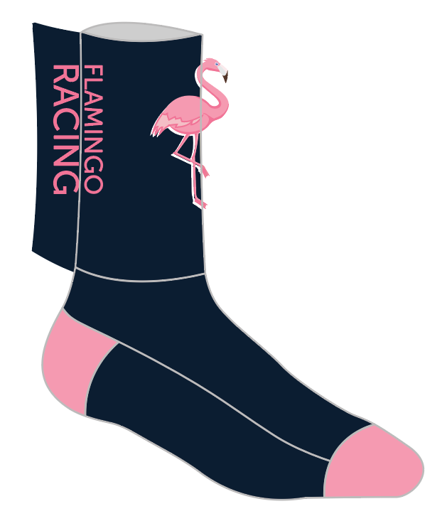 Flamingo Racing 2023 SUBLIMATED SOCK