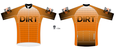 DIRT Dad Fund 2023 PRO JERSEY 2.0 - SPRING Collection - ORANGE