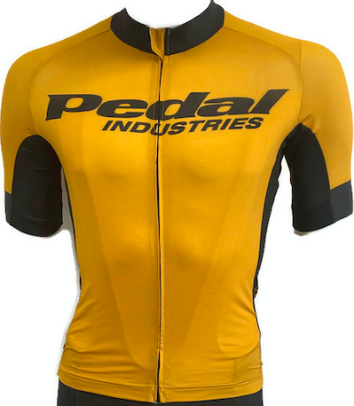 PEDAL Gold JERSEY SHORT SLEEVE - CLOSEOUT